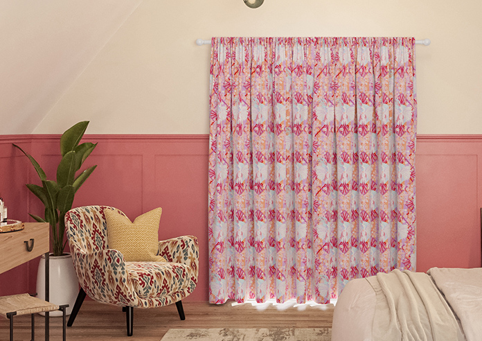 Faded Glamour, Fairground Stripe - Made To Measure Curtains - Image 7